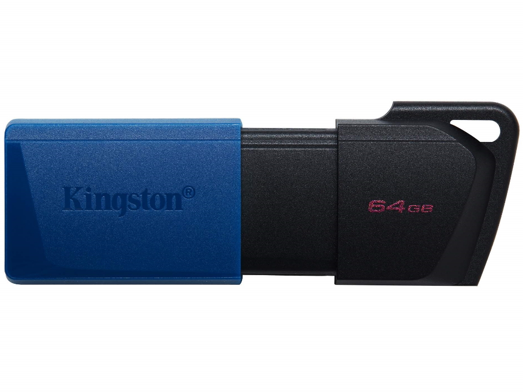 USB memorija KINGSTON DataTraveler Exodia M (USB 3.2 Gen 1 (3.1 Gen 1), 64 GB) crna/plava-1